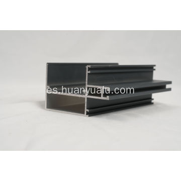 Sistema de pared de cortina de aislamiento de perfil extruido de aluminio